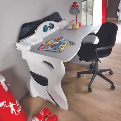 Race Car Garage Bedroom Kids Study Desk