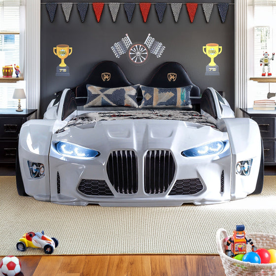 Creating a Racing-Themed Bedroom with Race Car Beds