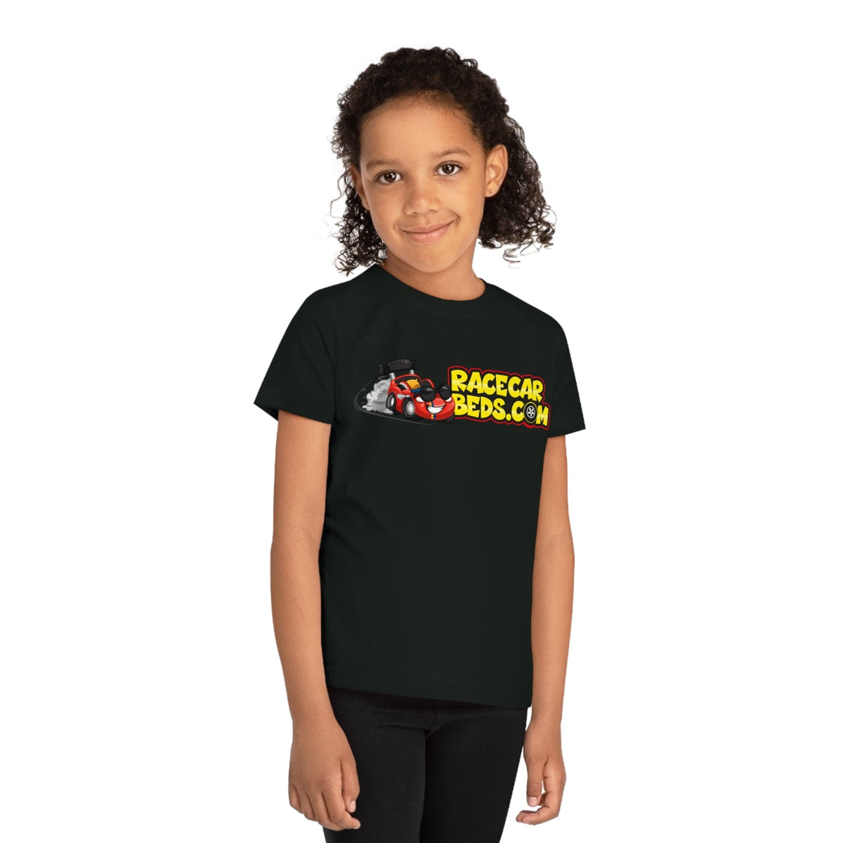 Race Car Beds Kids Organic Cotton T-Shirt