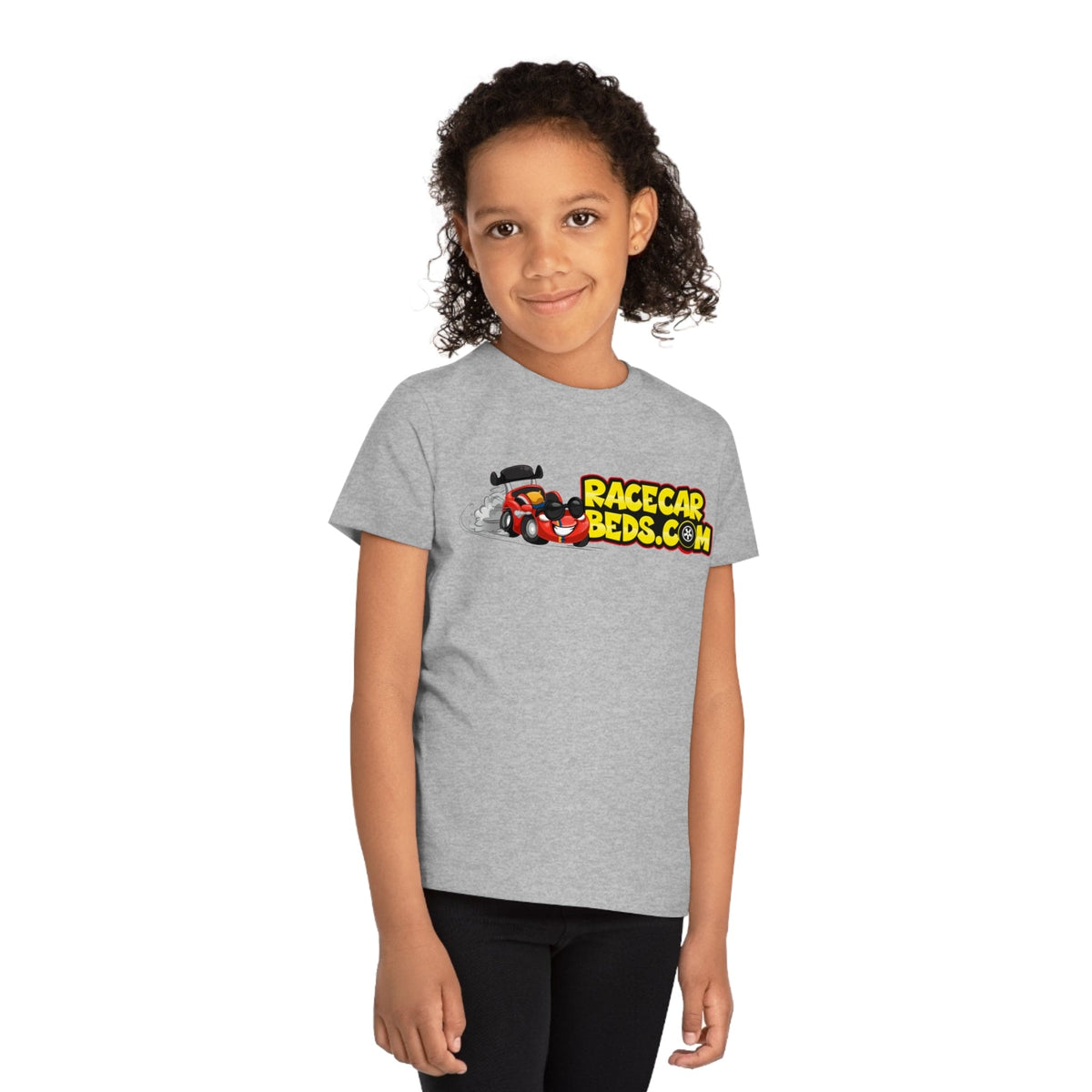 Race Car Beds Kids Organic Cotton T-Shirt