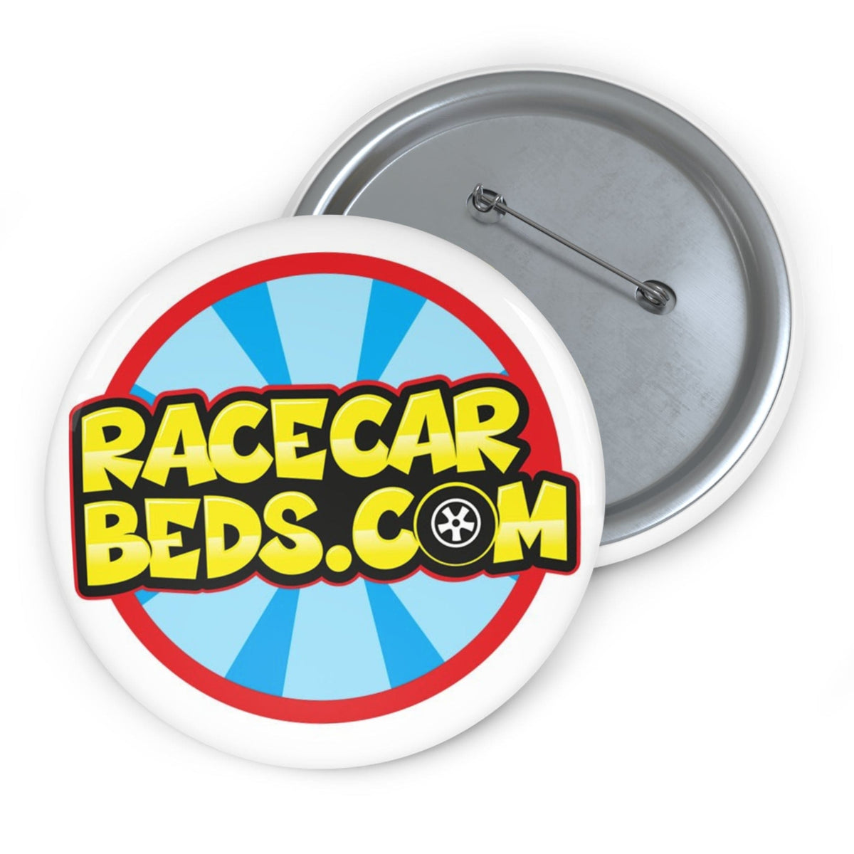 Race Car Beds Stylish Pinback Buttons