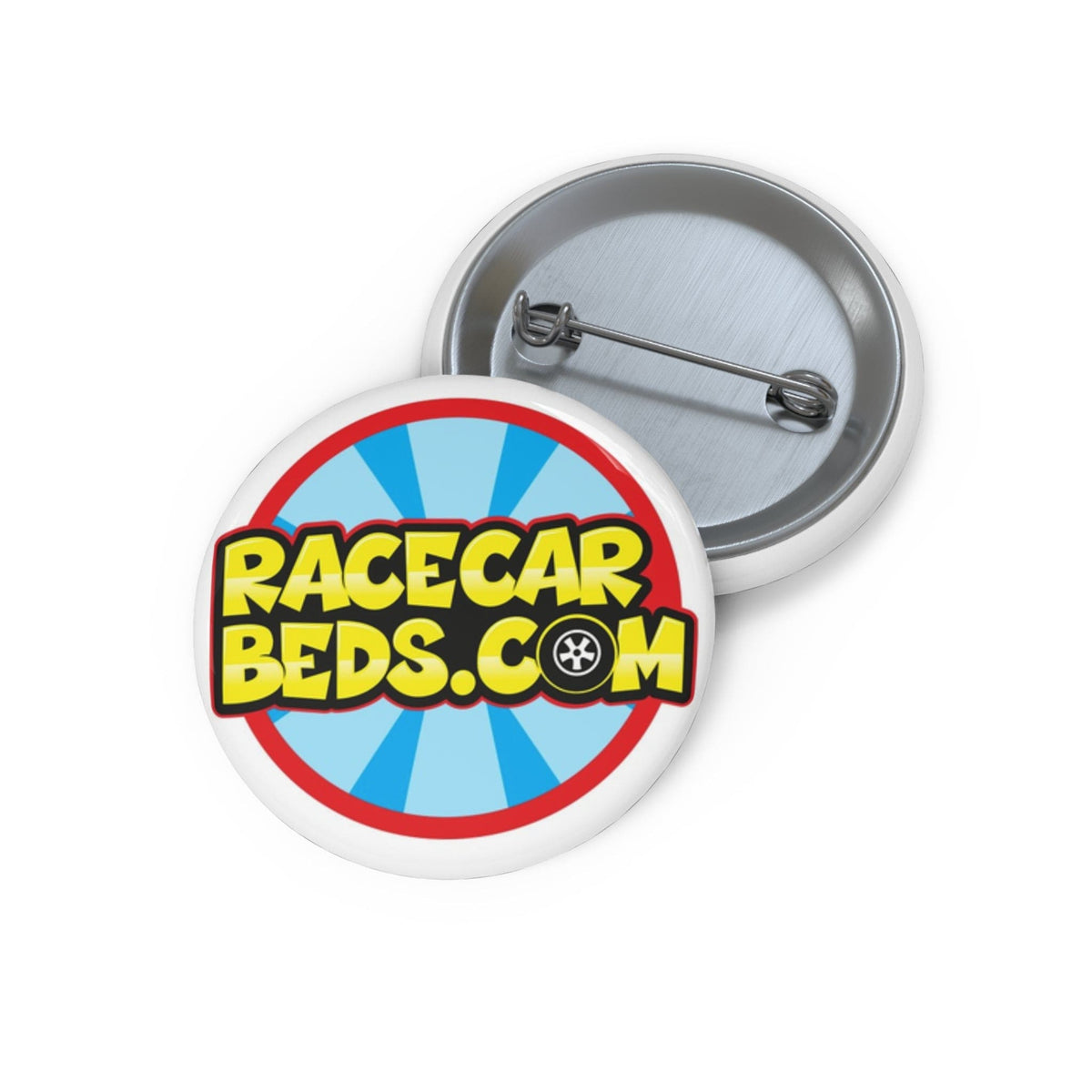 Race Car Beds Stylish Pinback Buttons