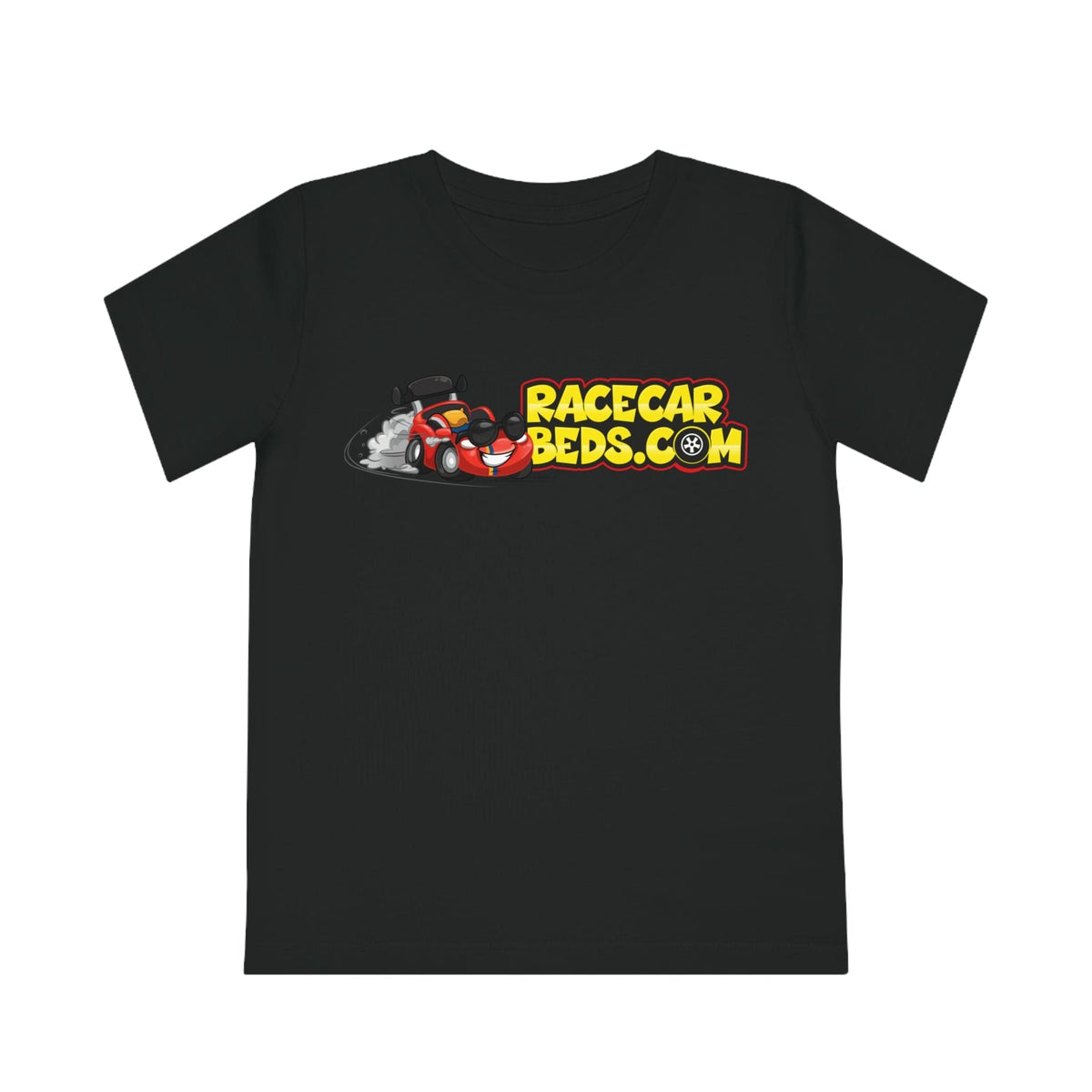 Race Car Beds Kids Organic Cotton T-Shirt