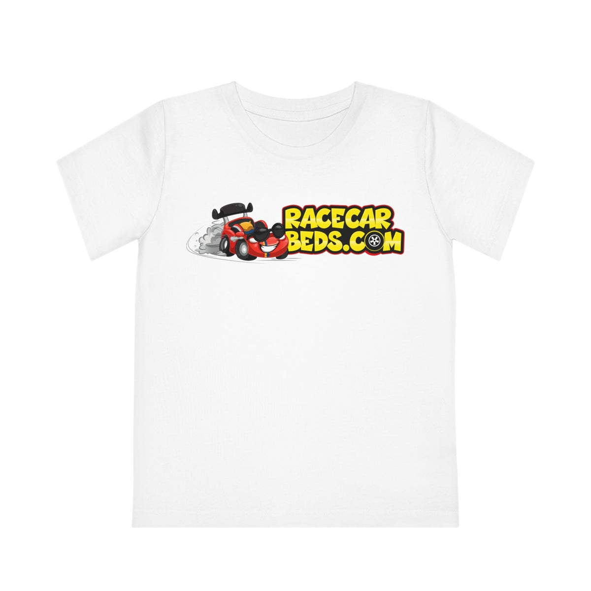 Race Car Beds Kids Organic Cotton T-Shirt