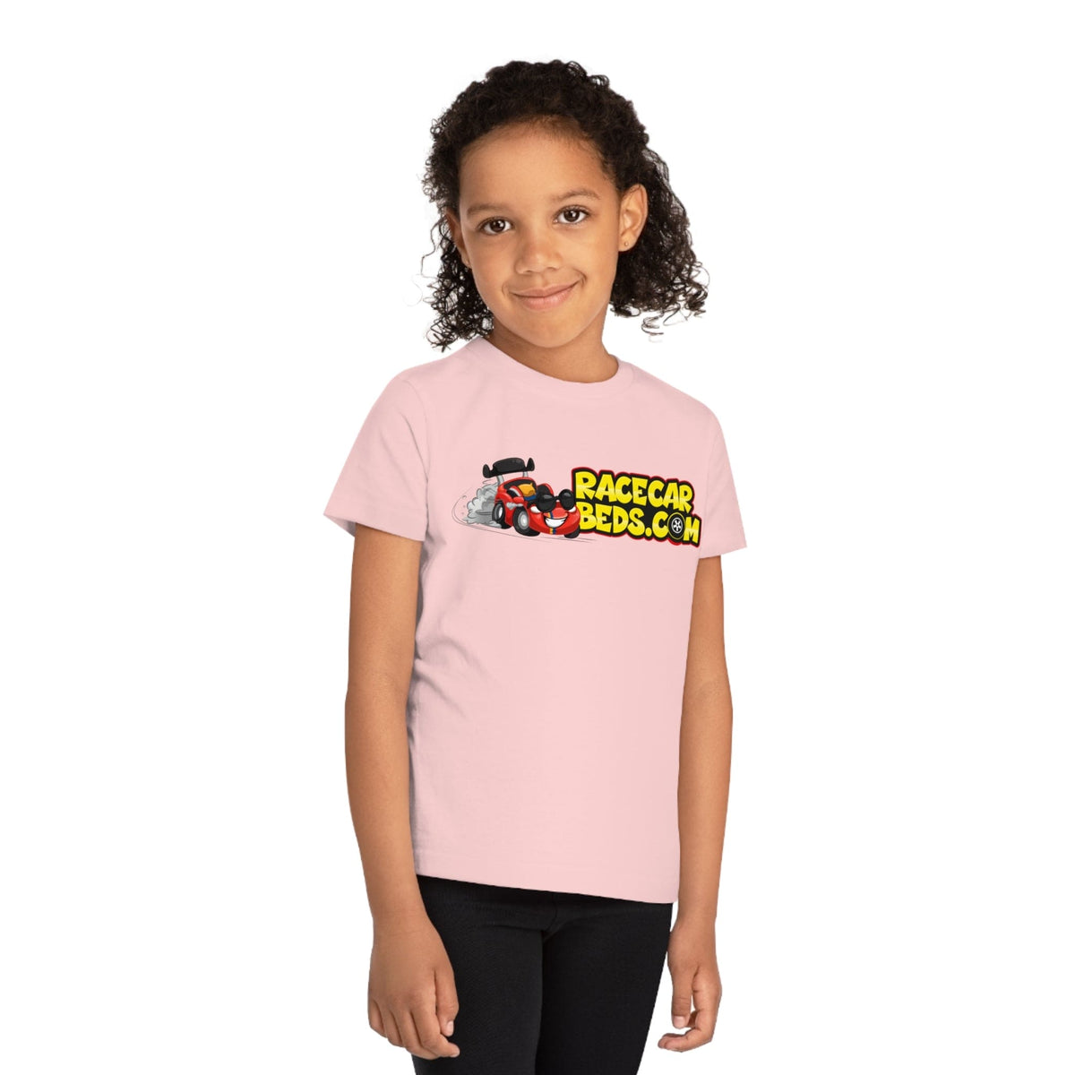 Race Car Beds Kids Organic Cotton T-Shirt