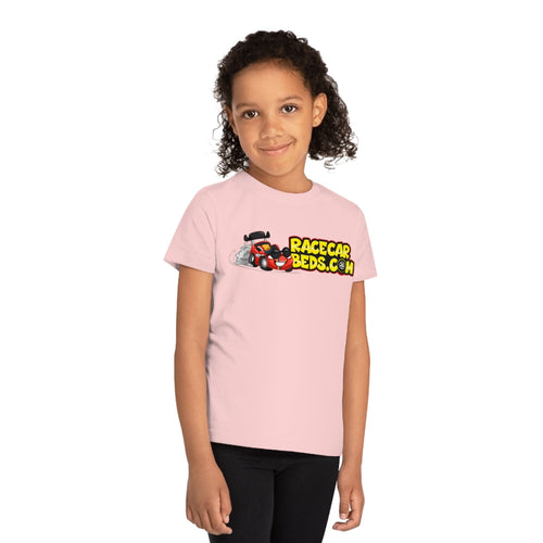 Race Car Beds Kids Organic Cotton T-Shirt