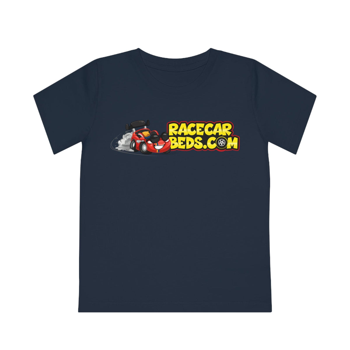 Race Car Beds Kids Organic Cotton T-Shirt