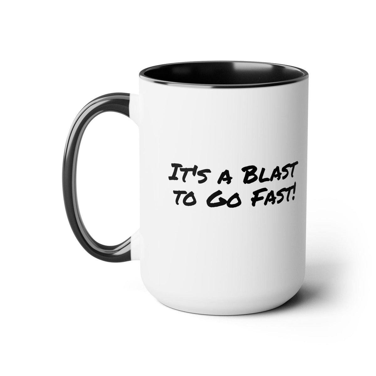 Race Car Beds Two-Tone Coffee Mug, 15oz