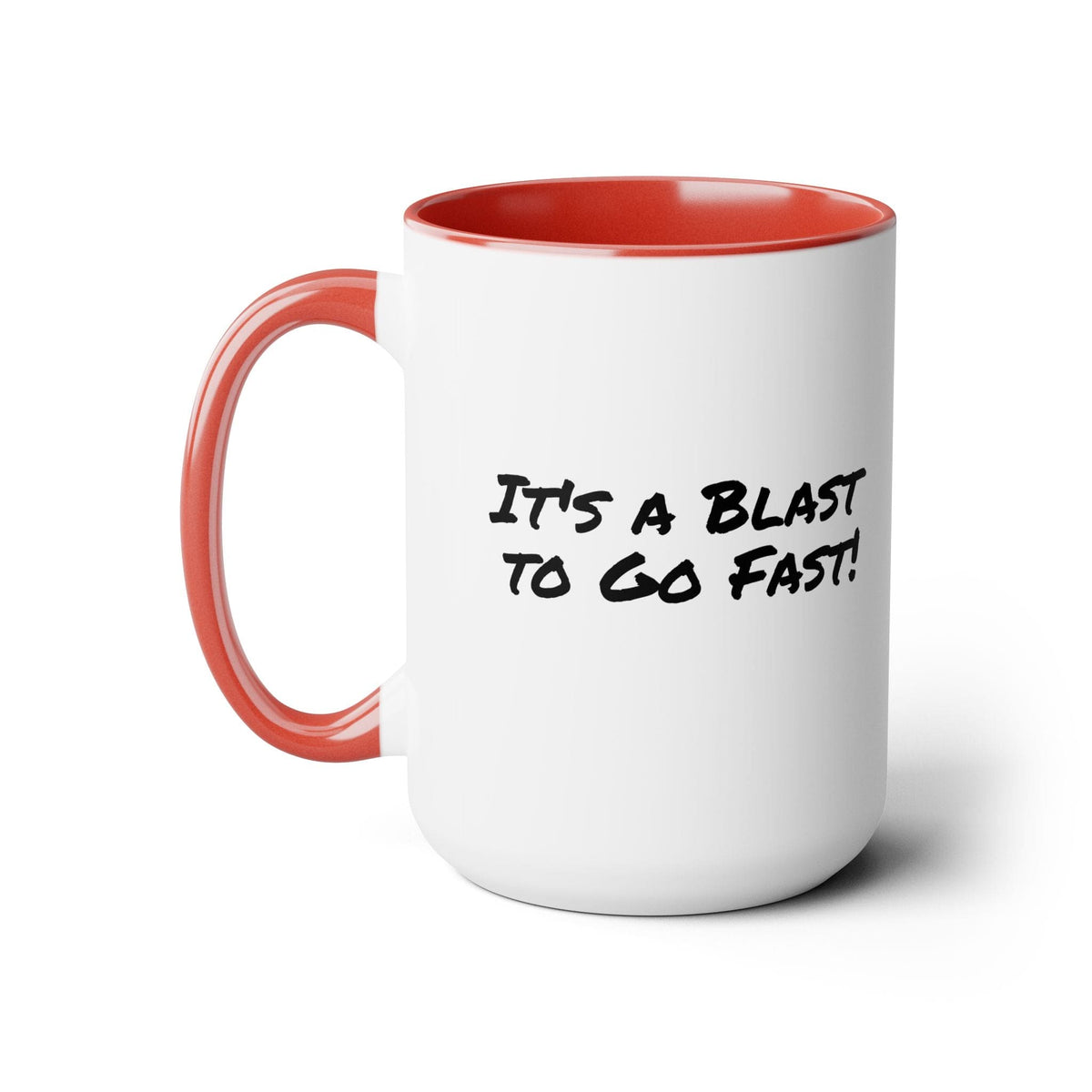 Race Car Beds Two-Tone Coffee Mug, 15oz