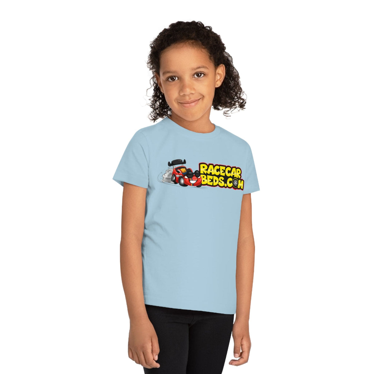 Race Car Beds Kids Organic Cotton T-Shirt