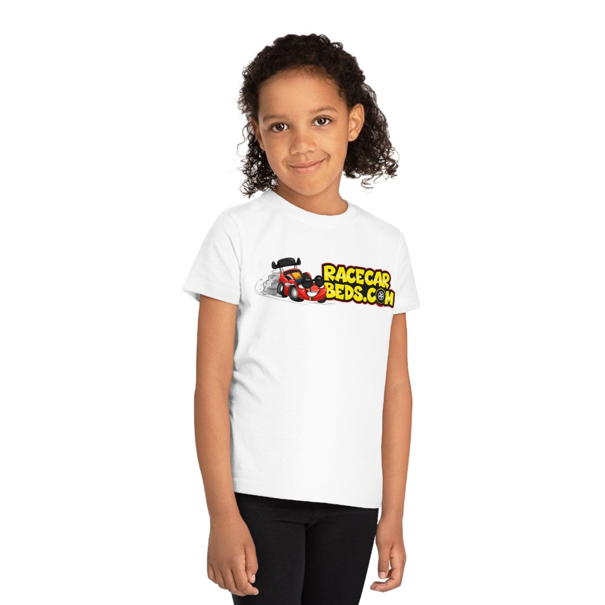 Race Car Beds Kids Organic Cotton T-Shirt