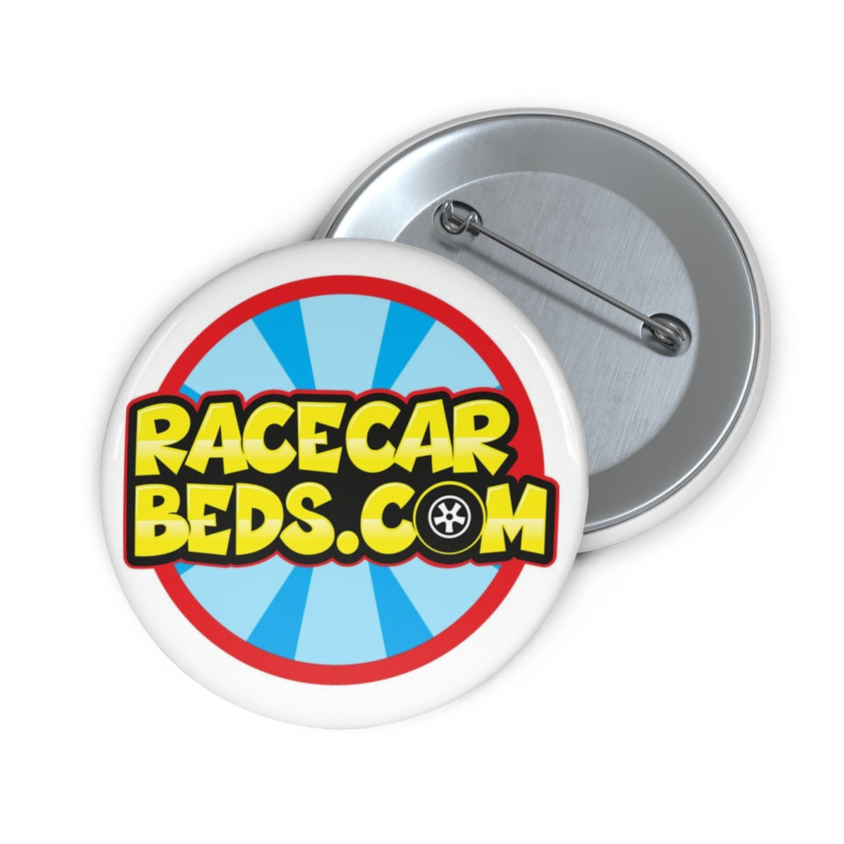 Race Car Beds Stylish Pinback Buttons