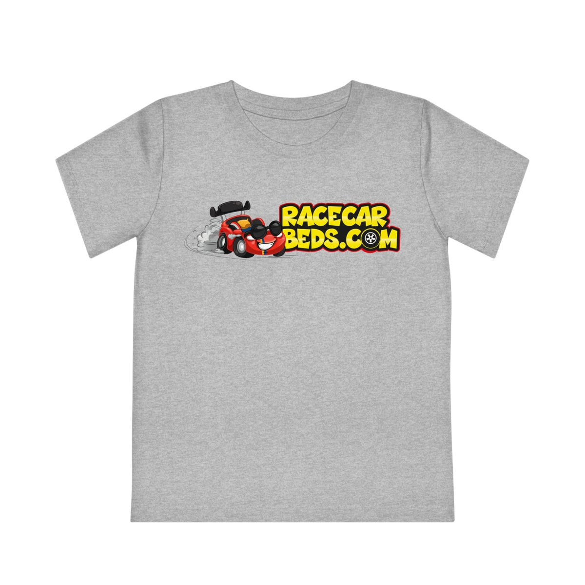 Race Car Beds Kids Organic Cotton T-Shirt