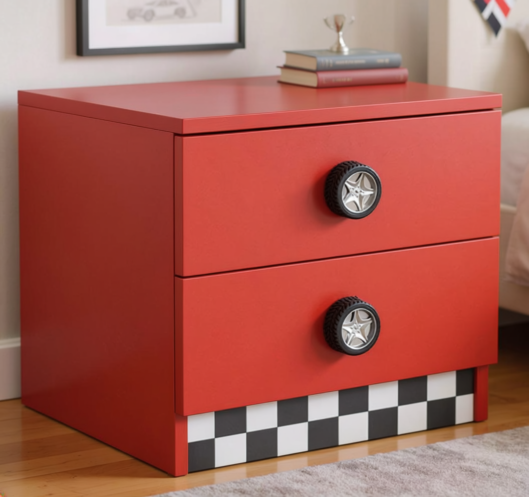 Star Race Car Kids Nightstand: The Ultimate Bedside Pit Stop for Sleep Essentials