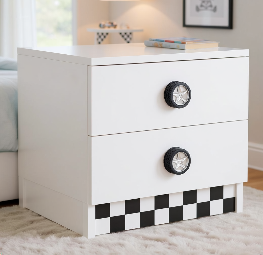Star Race Car Kids Nightstand: The Ultimate Bedside Pit Stop for Sleep Essentials