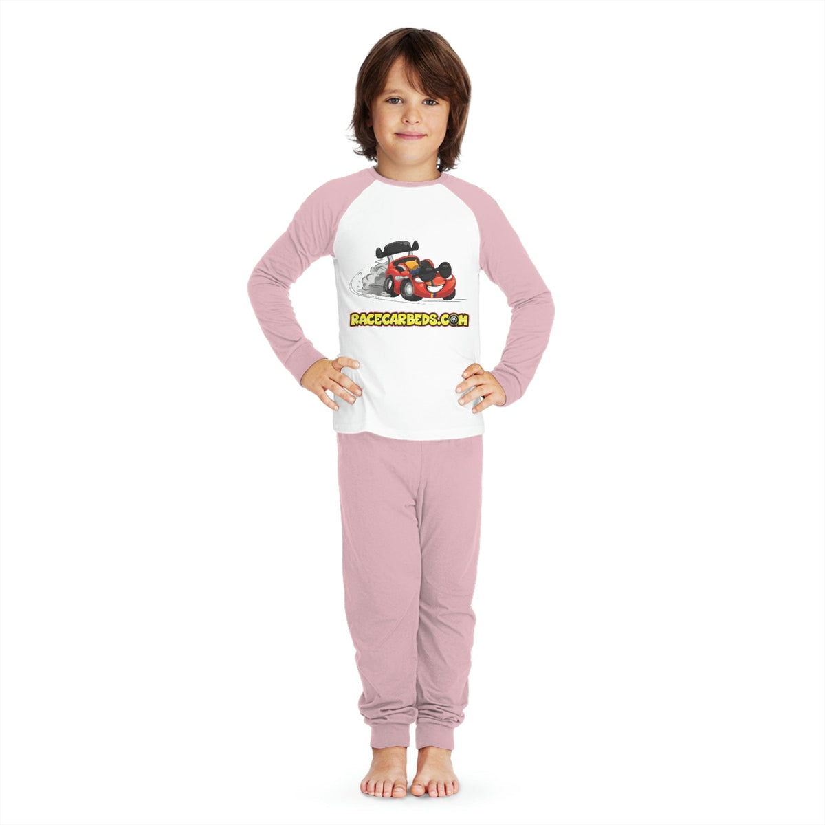 Race Car Beds Kids Cotton Pajama Set