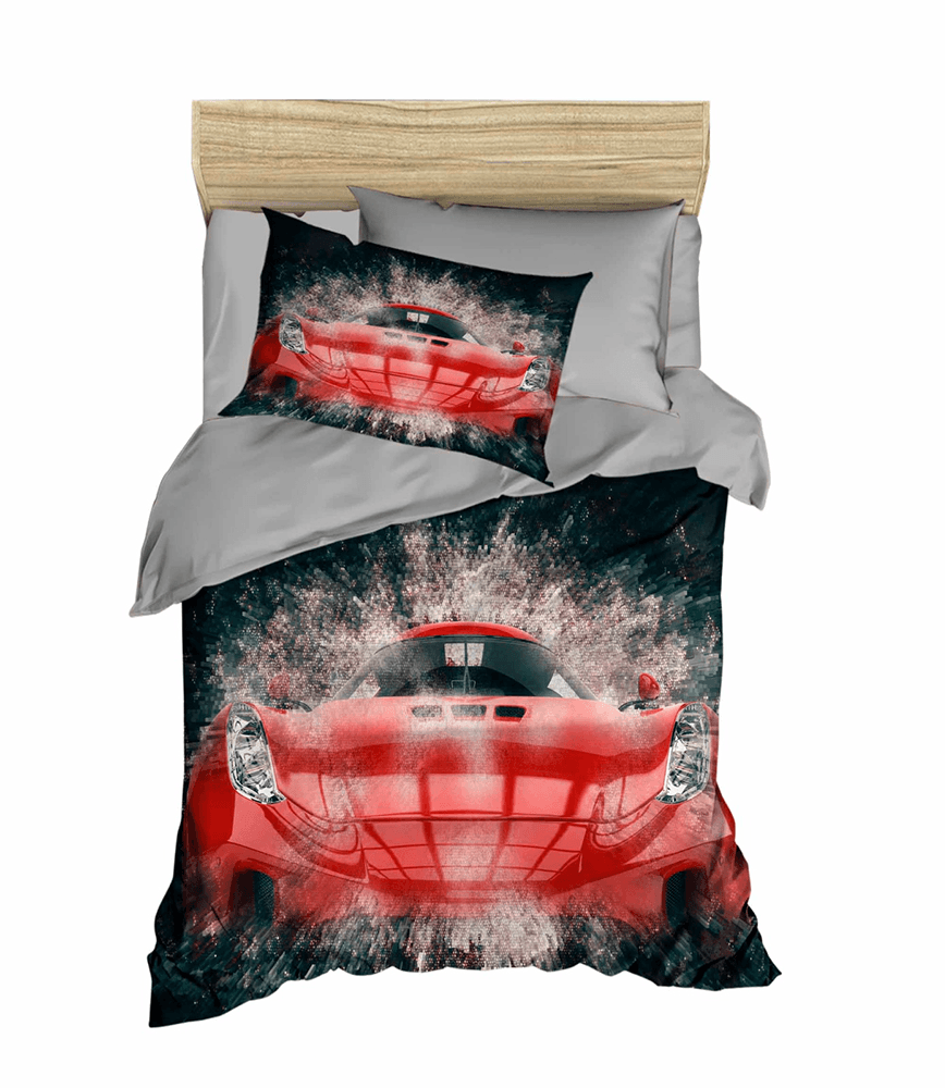 RED FERRARI Bed Duvet Cover Set
