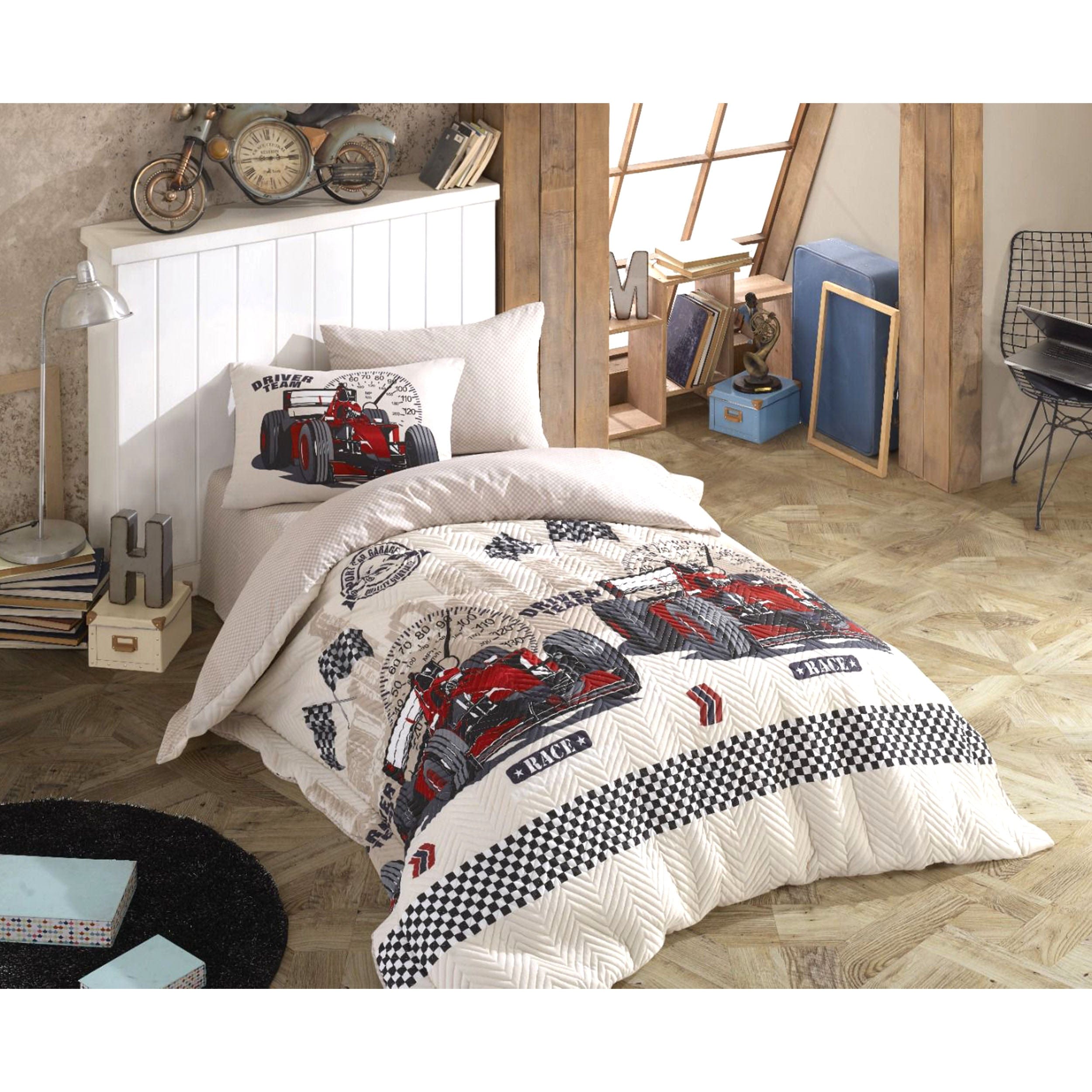 Bed Duvet Cover Set Hidden Race Car Beds F1 RACER  