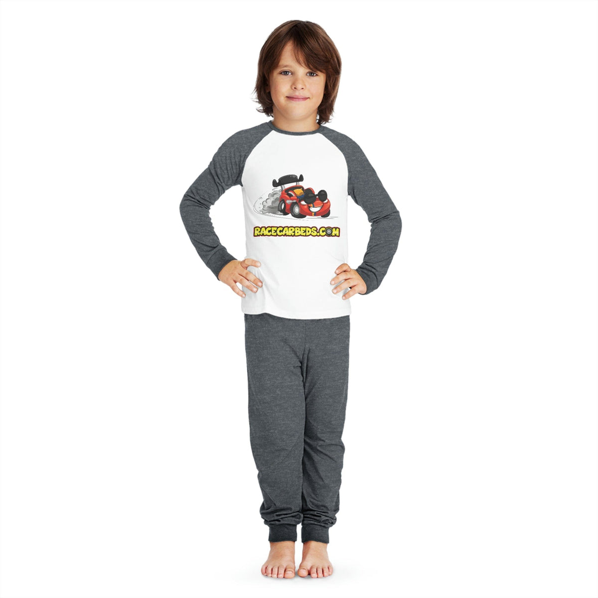 Race Car Beds Kids Cotton Pajama Set