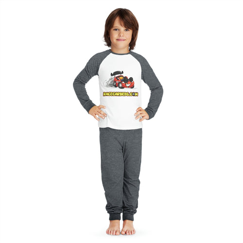 Race Car Beds Kids Cotton Pajama Set
