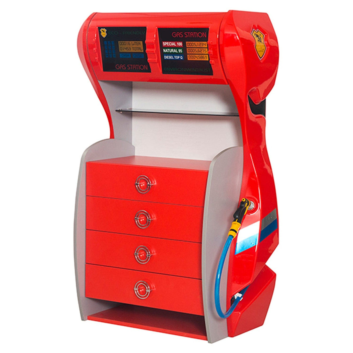 Gas Station Pump Kids Dresser