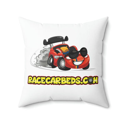 Race Car Beds Spun Polyester Square Pillow